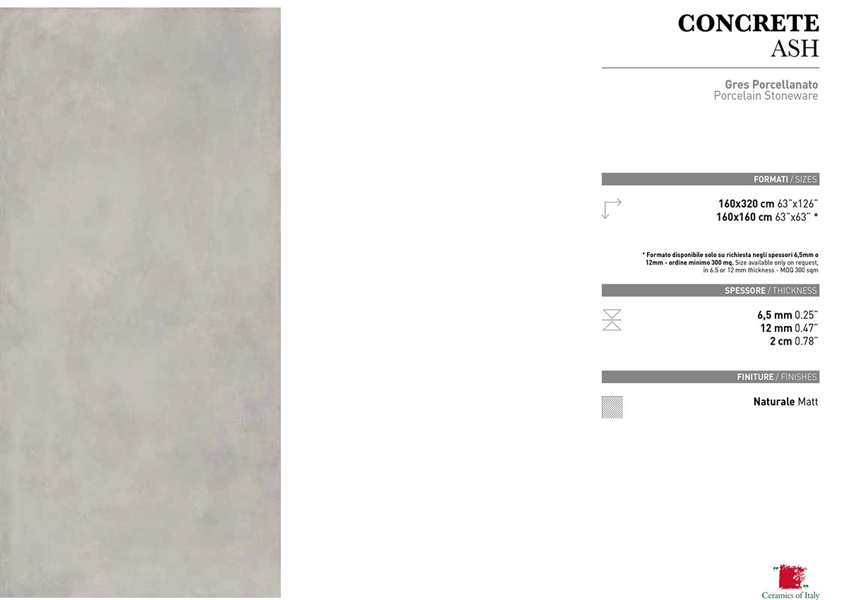 Concrete Ash Details